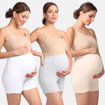Pregnancy Shorts For Women White, Grey & Skin