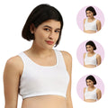 Pregnant Women Bra White Pack Of 3