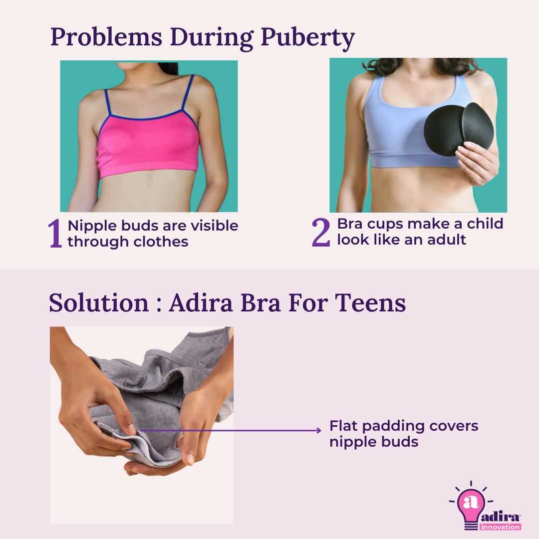 Get The Best Bra For Teens Online For Your Daughter Puberty Journey @ADIRA