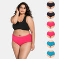Pure Cotton Panties Multi Color Pack Of 6