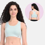 Racerback Sports Bra Angle Fall Pack Of 1