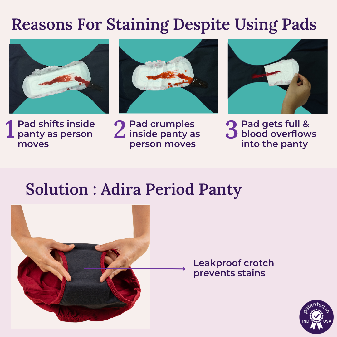 Reasons For Staining Despite Using Pads