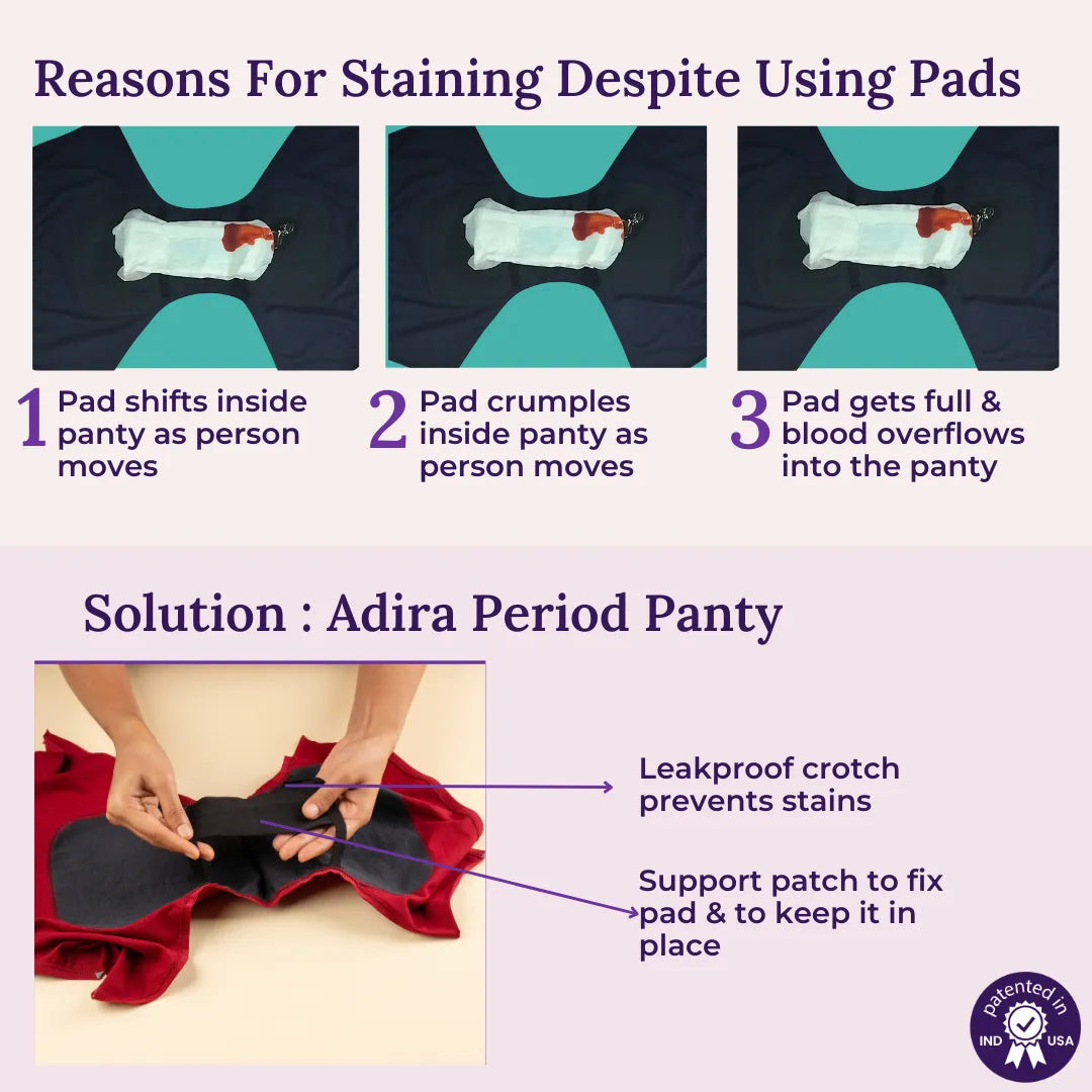 Reasons For Staining Despite Using Pads