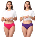 Reusable Incontinence Panties Dark Pink & Magenta