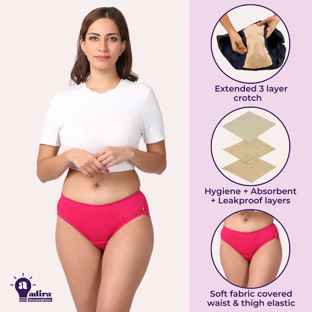 Incontinence Panties For Women Skin