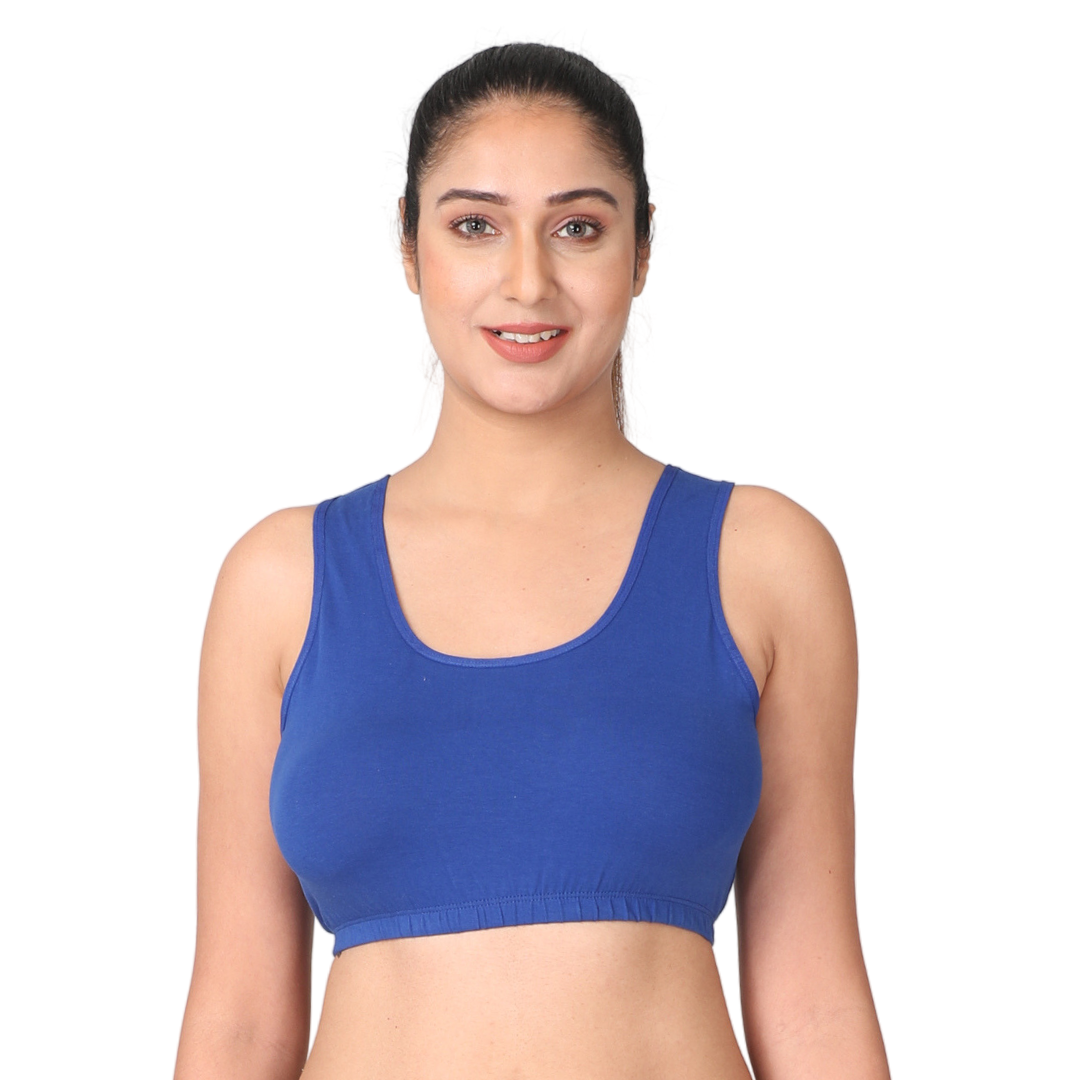 Adira | Womens Sleep Bra | Slip On Bras To Wear At Home | Comfortable Bra |  Work From Home Bra Without Hooks | Non Padded & Non Wired Support | Plus