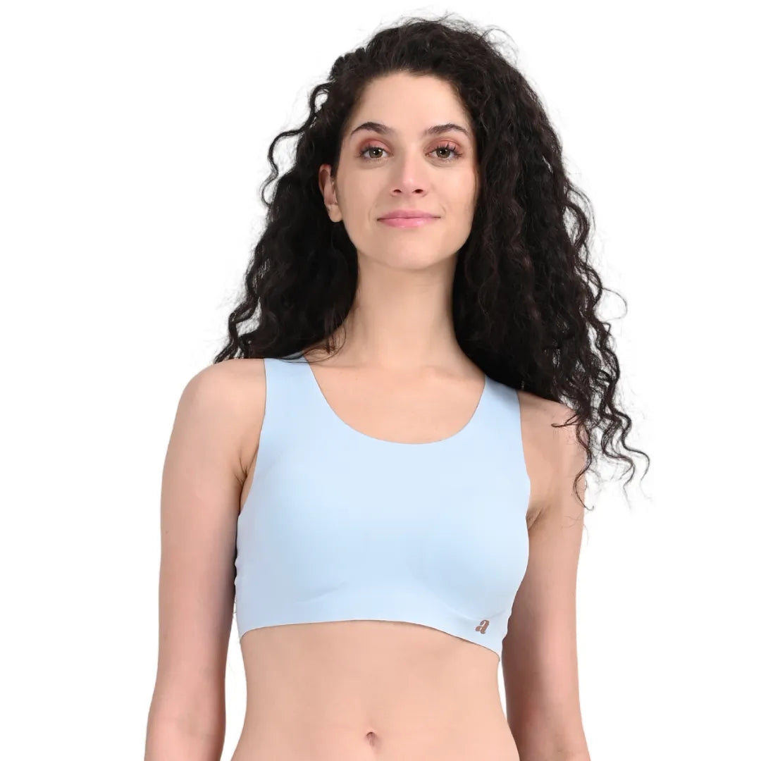 Seamless T Shirt Bra Blue Haze Pack Of 1