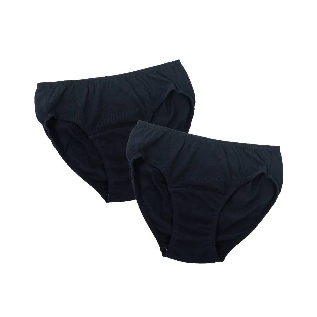 Senior Women Leak Proof Panties Navy Blue