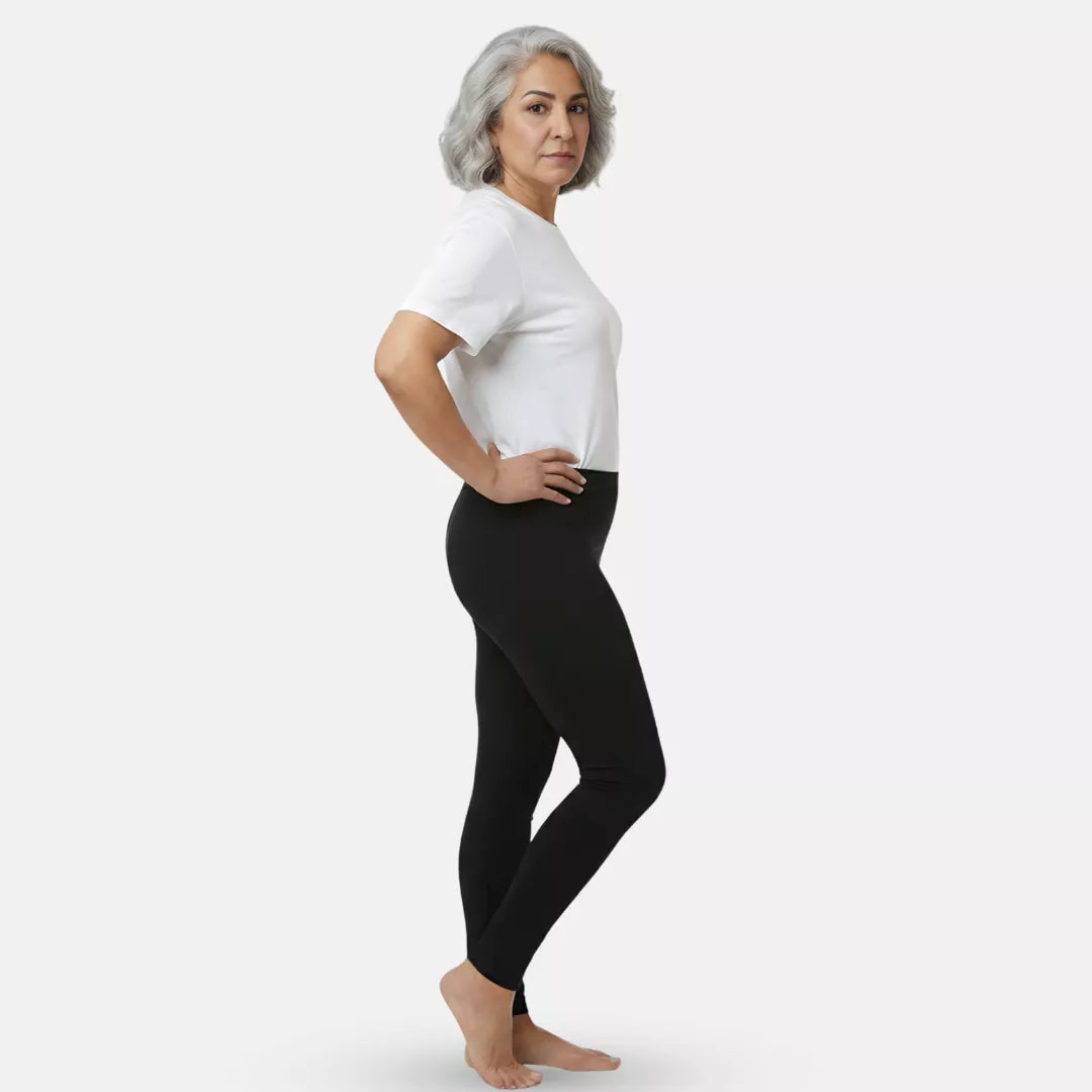 Senior Churidar Leggings Black