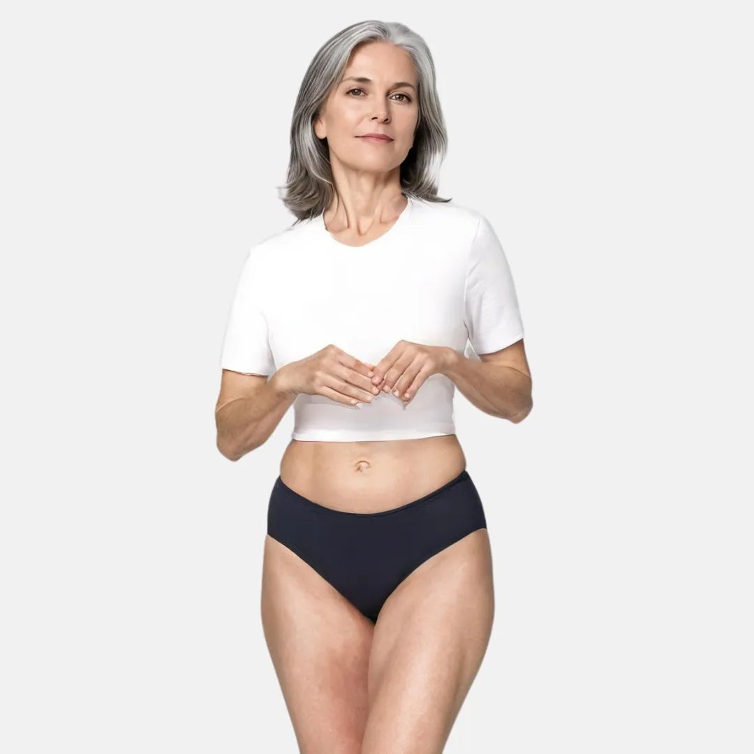 Senior Incontinence Panties For Women Navy Blue