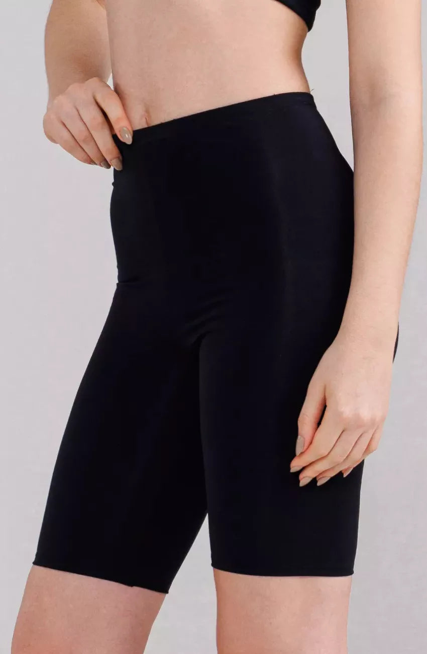 Shaping High Waist Short Side Image Black