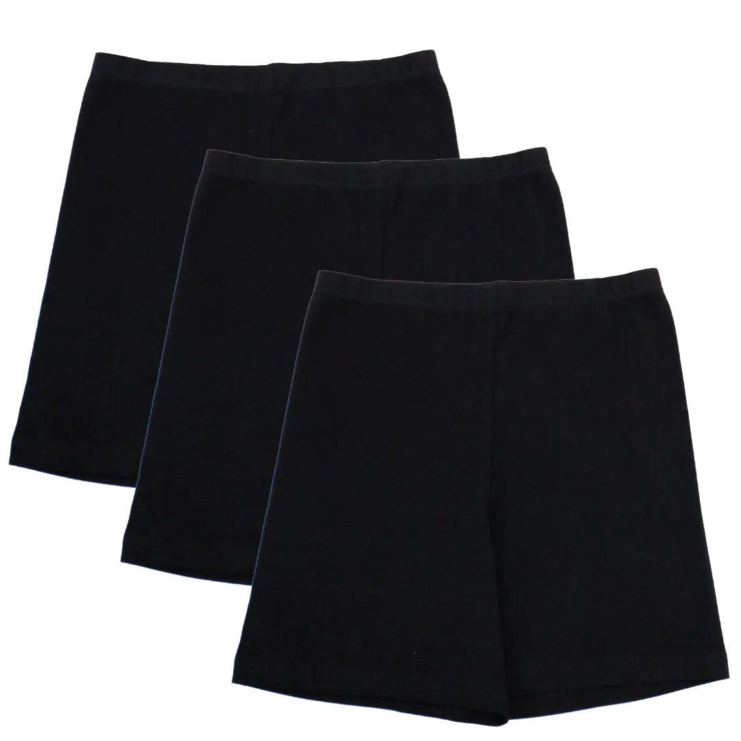 Shorties Black Pack Of 3