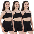 Shorties Black Pack Of 3