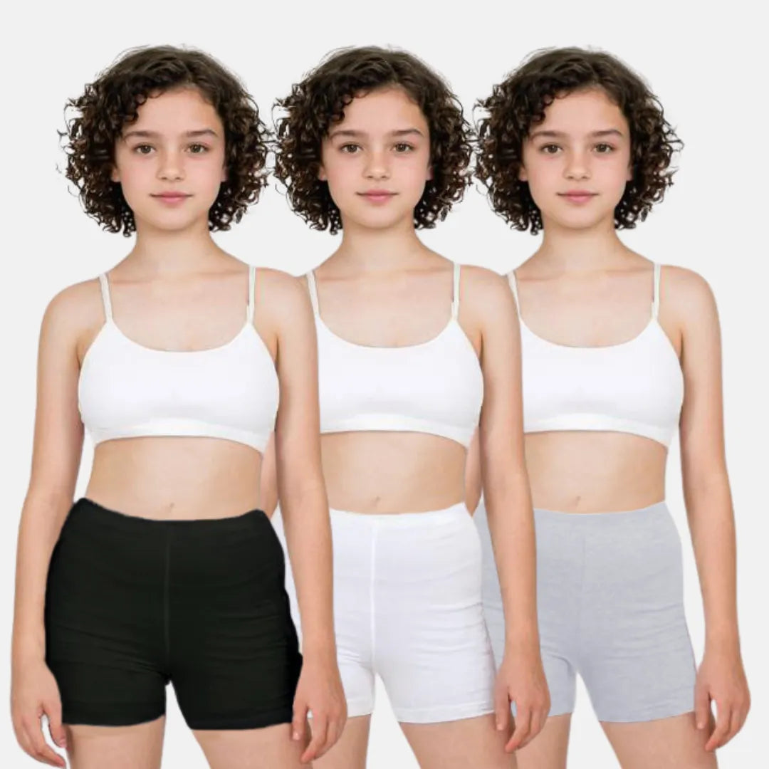 Shorties Black, White & Grey