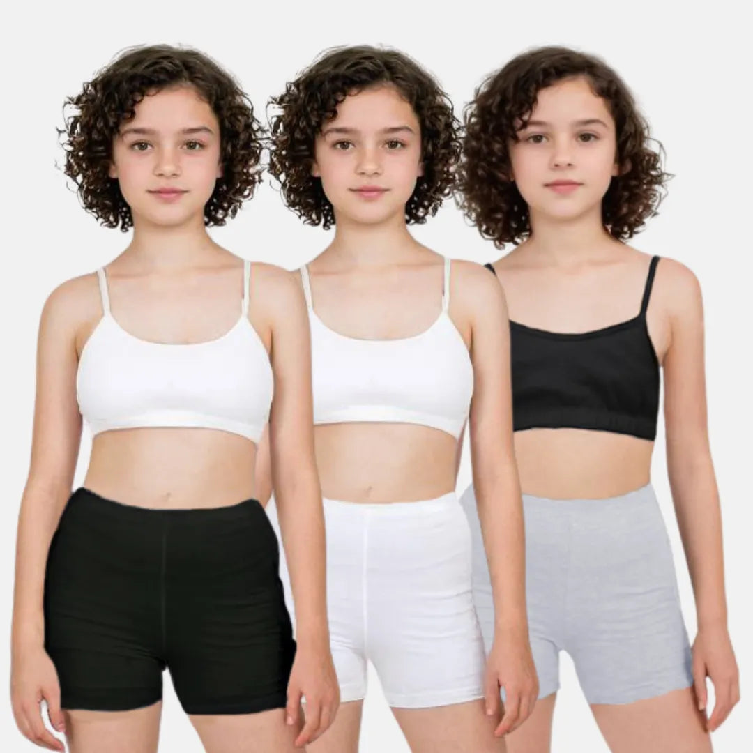 Shorties Black, White & Grey