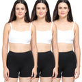 Shorties Women Black Pack Of 3