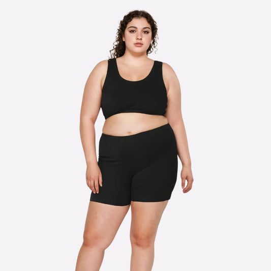 Plus Size Under Dress Shorts | Full Hip Coverage | Prevents Inner Thigh Chafing