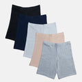 Shorts Under Frock Black, Navy Blue, White, Skin & Grey