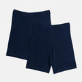 Shorts Under Frock Navy Blue Pack Of 2