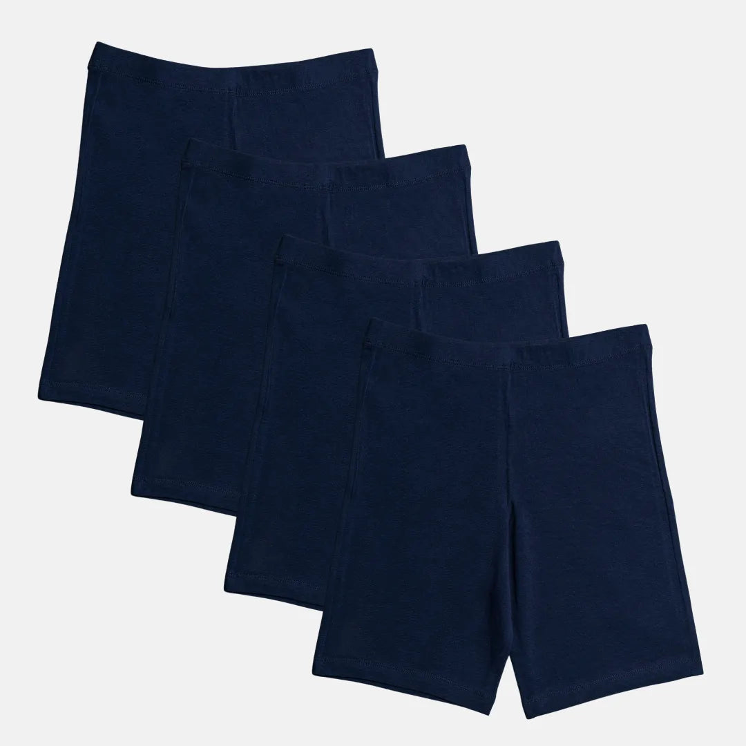 Shorts Under Frock Navy Blue Pack Of 4
