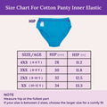 Size Chart For Cotton Panty Inner Elastic