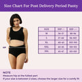 Size Chart For Post Delivery Period Panty