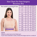 Size Chart For Post Surgery Recovery Bra