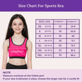 Size Chart For Teen Sports Bra