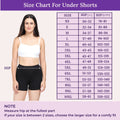 Size Chart For Under Shorts 