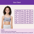 Size Chart For Adira Cotton Teenager Bra 