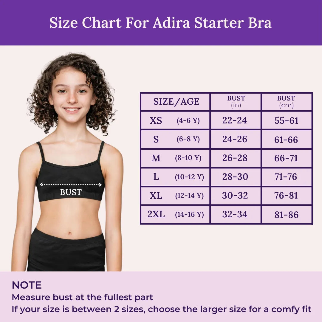 Flat Padded Starter Bras At Affordable Prices ADIRA Adira