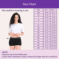 Size Chart For Boyshorts