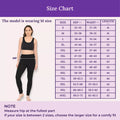 Size Chart For Churidar Leggings Black