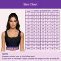 Size Chart For Front Open Bras-Black