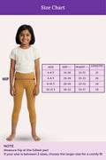 cropped leggings for girls -feature image -caramel