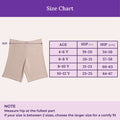 Size Chart For Girl's Undershorts