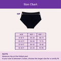 Size Chart For Hipster Panty