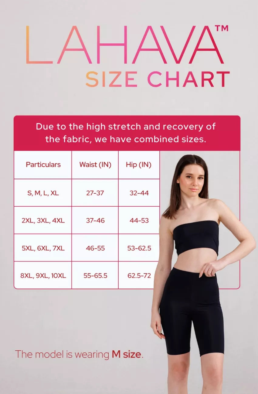 Size Chart For Lahava Shorts