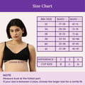 Size Chart For Nursing Bra