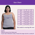 Size Chart For Plus Size Camisole Adjustable Strap
