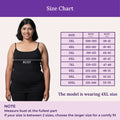 Size Chart For Plus Size Camisole Adjustable Strap
