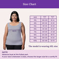 Size Chart For Plus Size Camisole Wider Fabric