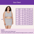 Size Chart For Plus Size Under Shorts