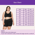 Size Chart For Plus Size Under Shorts