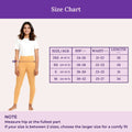 Size Chart For Teen Cotton Leggings Caramel