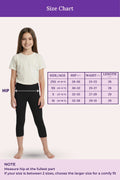 Teen cropped leggings colour-black