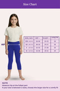 Blue colour leggings by teen girls wearing
