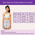 Size Chart For Under Shorts For Teens