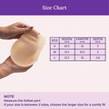 Size Chart Of Ultra Lift Stick-On Bra