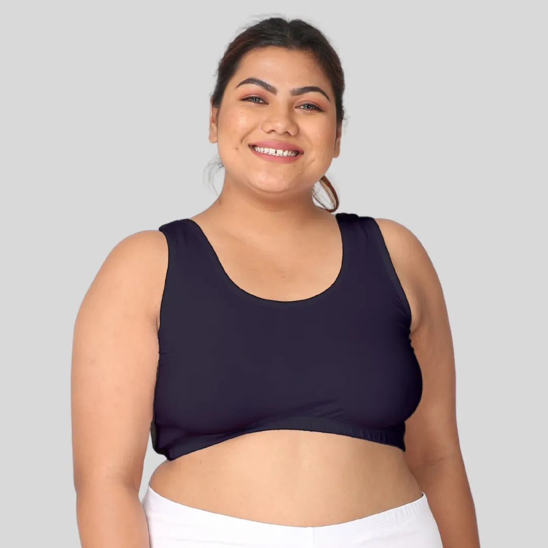 Most Comfortable Sleep Bra For Large Breasts Full Coverage Non Padded Non Wired